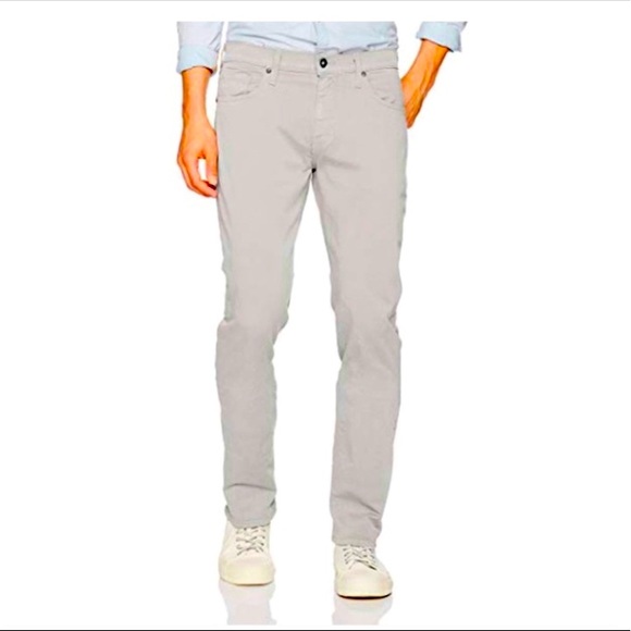 PAIGE Other - Paige Men’s Normandie Slim Straight Leg Light Gray 5 Pockets Pants Size 31X32